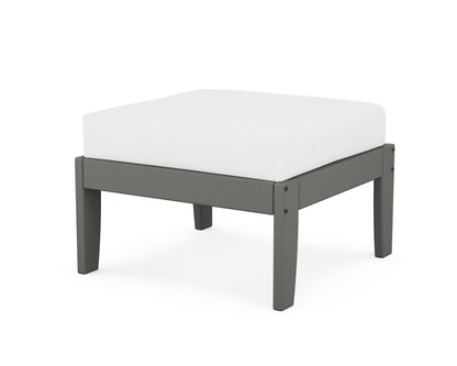 Unbranded Modular Ottoman - Classic in Slate Grey / Natural