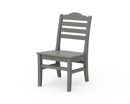 POLYWOOD® Savannah Dining Side Chair in Slate Grey