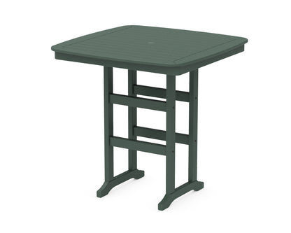 POLYWOOD® Nautical 44" Bar Table in Green