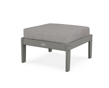 Country Living Cottage Deep Seating Ottoman in Slate Grey / Grey Mist