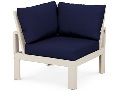 Unbranded Modular Corner Chair in Sand / Navy