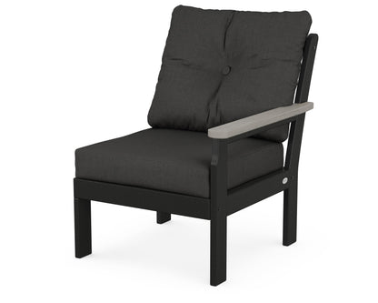 Vineyard Modular Right Arm Chair - Black