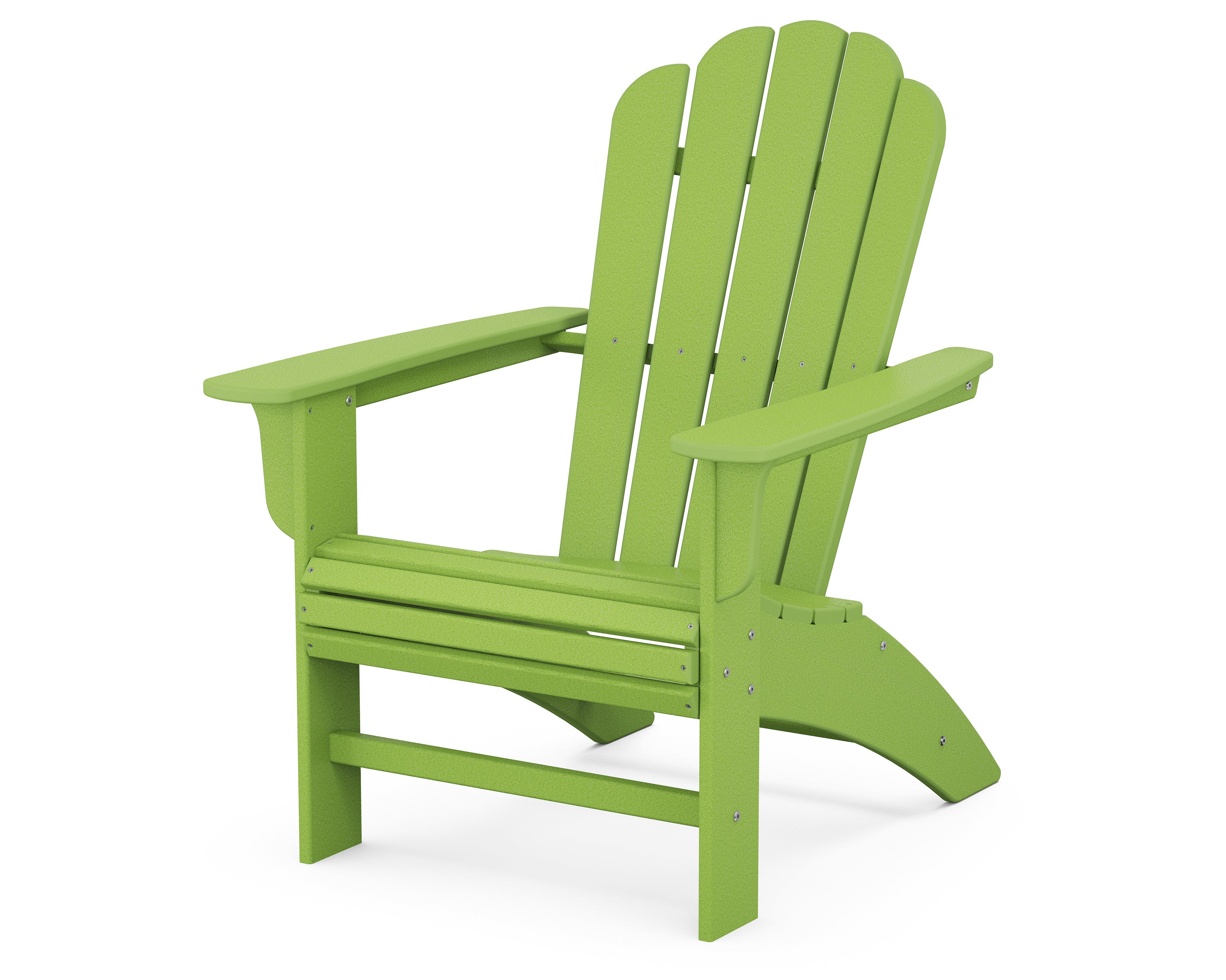 Country Living Cottage Curveback Adirondack Chair in Lime