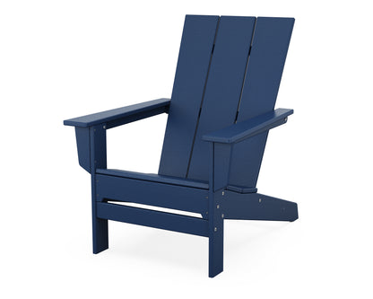 POLYWOOD® Modern Studio Adirondack Chair in Navy
