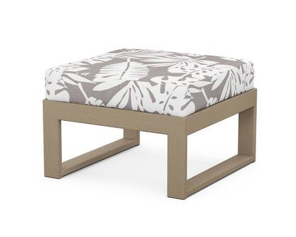 Unbranded Modular Ottoman - Modern in Vintage Sahara / Leaf Grey Mist