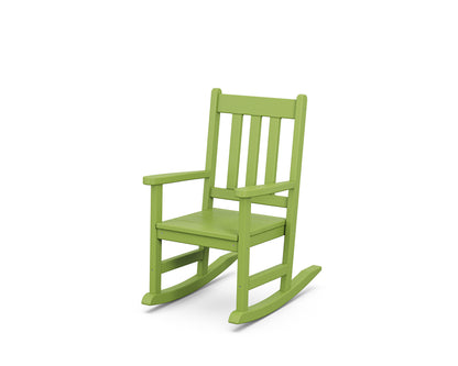 POLYWOOD® Kids Vineyard Rocking Chair in Lime