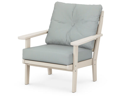 POLYWOOD® Lakeside Deep Seating Chair in Sand / Spa