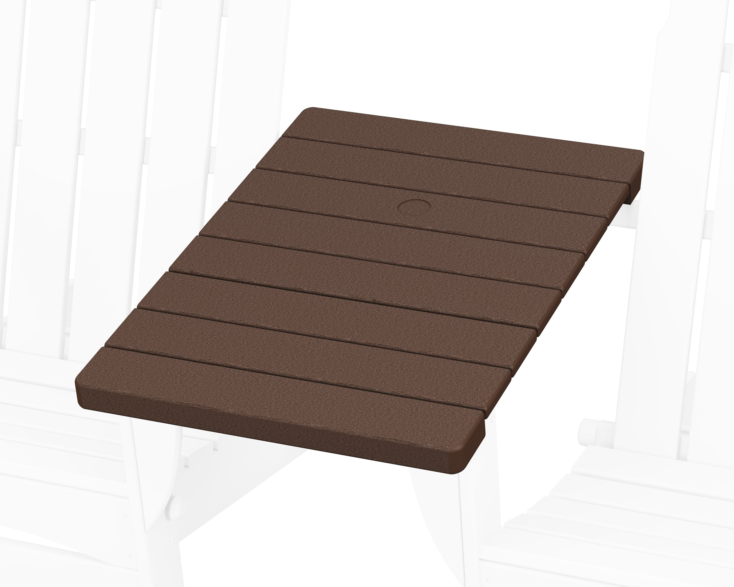 POLYWOOD® Classic Series Straight Adirondack Connecting Table in Mahogany