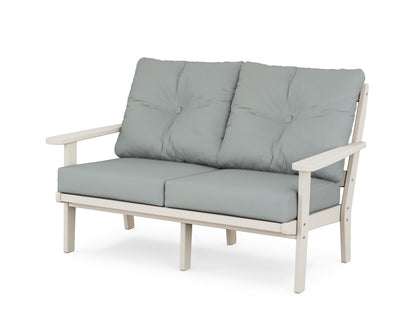POLYWOOD® Mission Deep Seating Loveseat in Sand / Spa