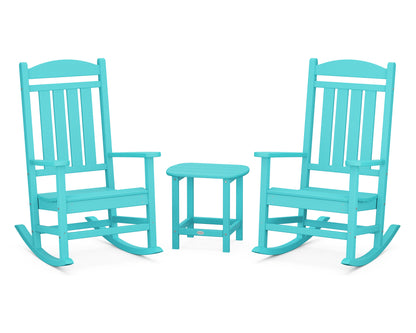 POLYWOOD® Presidential Rocker 3-Piece Set in Aruba