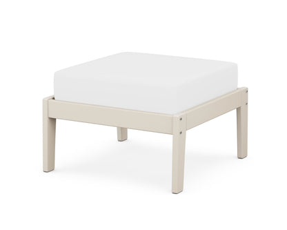 Unbranded Deep Seating Ottoman in Sand / Natural