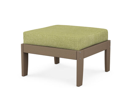 Unbranded Modular Ottoman - Classic in Vintage Sahara / Chartreuse Boucle
