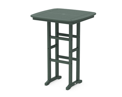 POLYWOOD® Nautical 31" Bar Table in Green