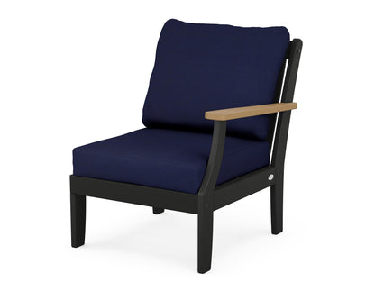 Braxton Modular Right Arm Chair - Black