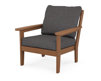 Country Living Cottage Deep Seating Chair in Teak / Ash Charcoal
