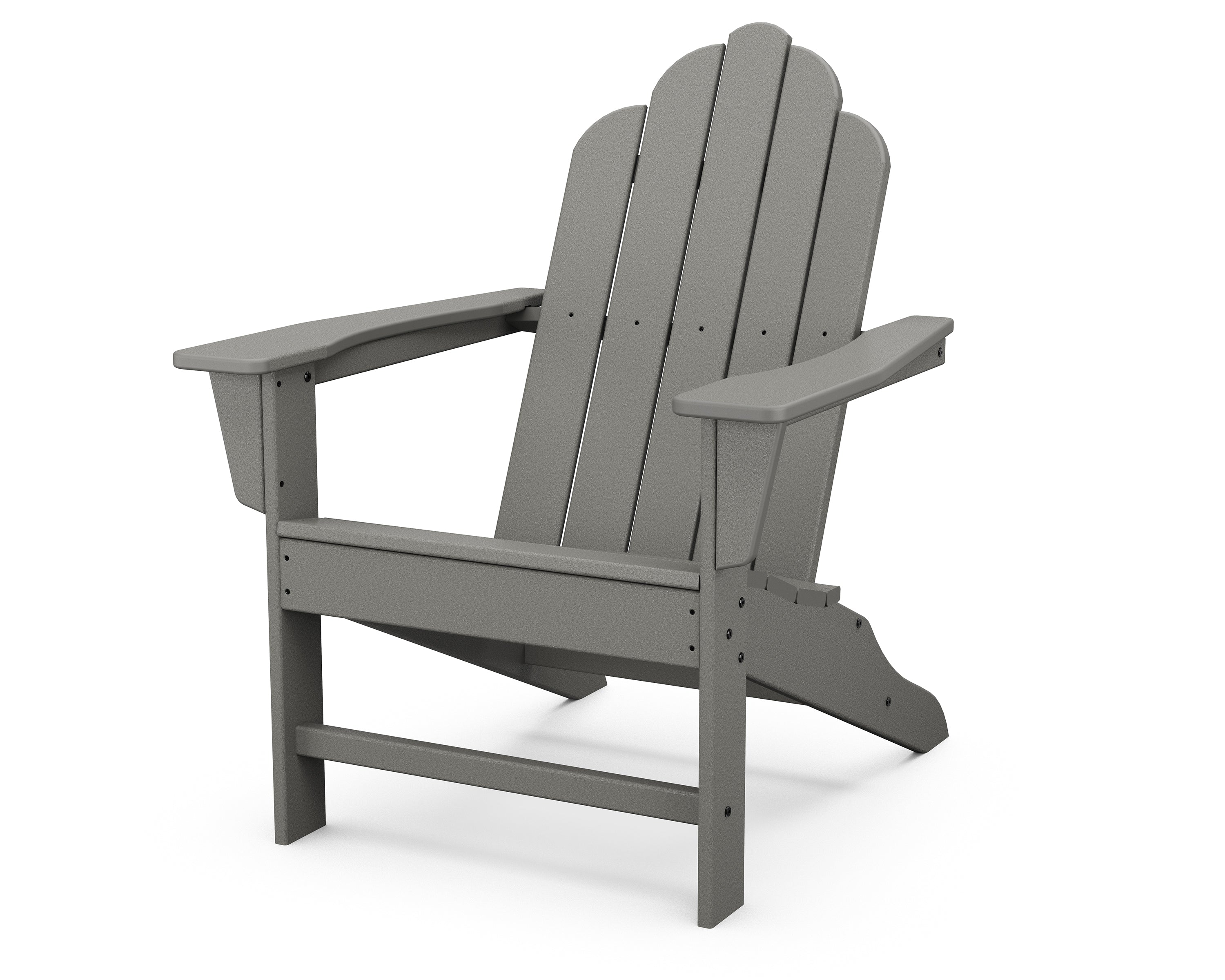 POLYWOOD® Long Island Adirondack in Slate Grey