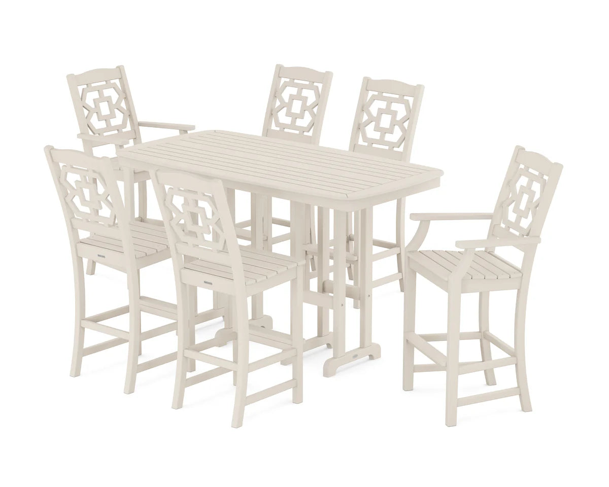 Chinoiserie 7-Piece Bar Set
