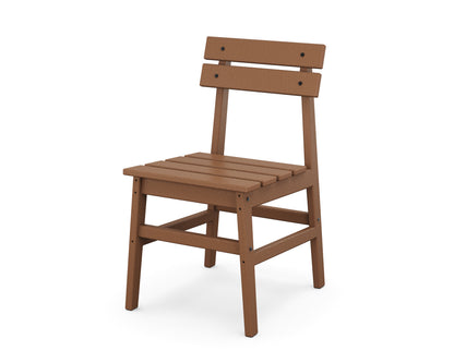 POLYWOOD® Modern Studio Plaza Chair (Single) in Teak