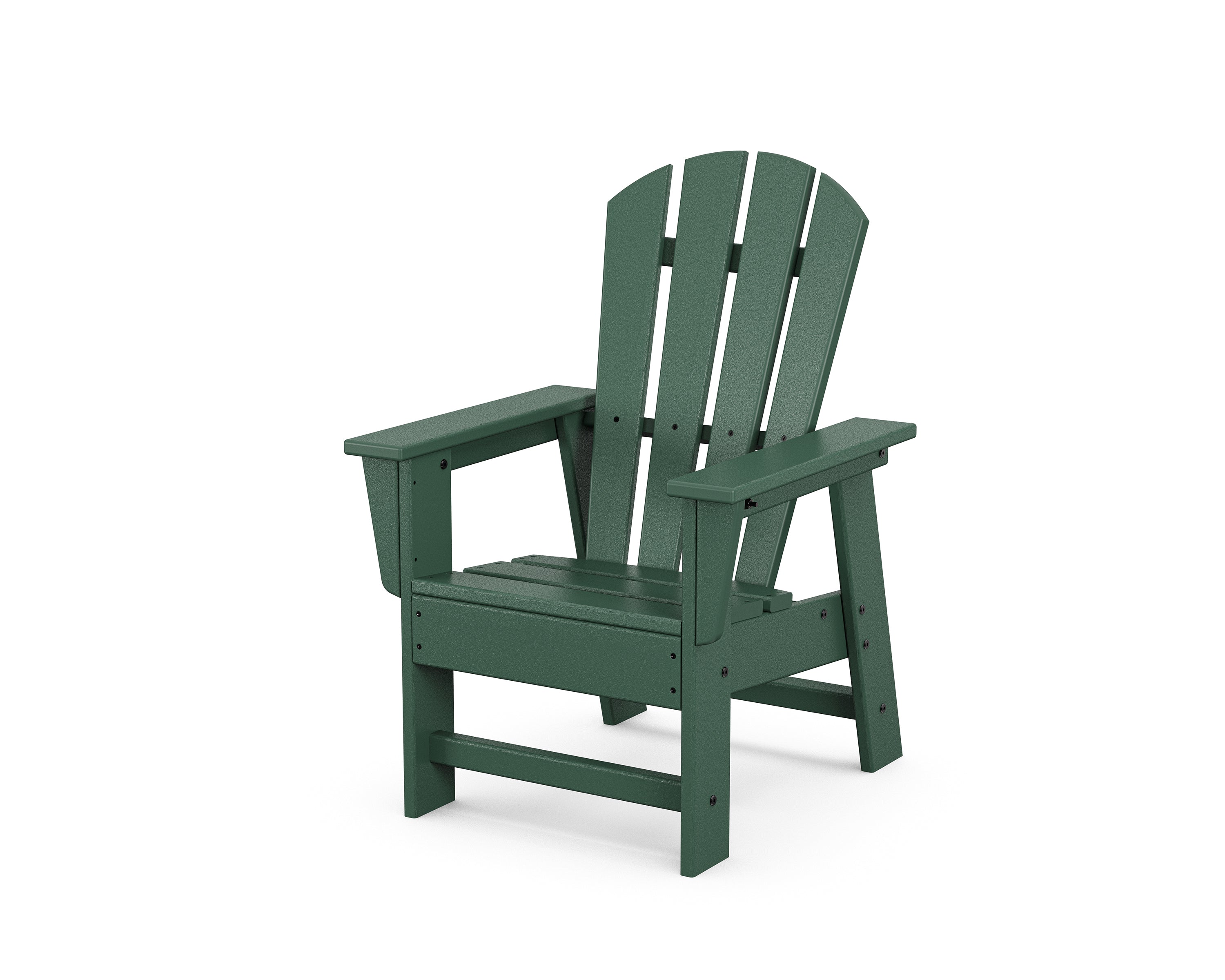 POLYWOOD® Kids Adirondack Chair in Green