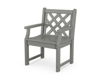 Country Living Wovendale Garden Arm Chair in Slate Grey