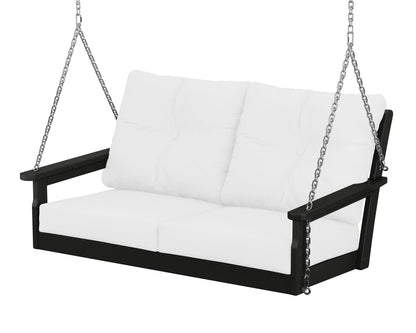 Vineyard Deep Seating Swing - Black