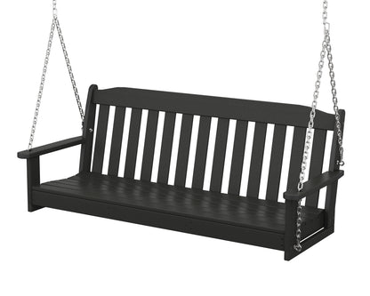 Country Living Cottage 60" Swing in Black