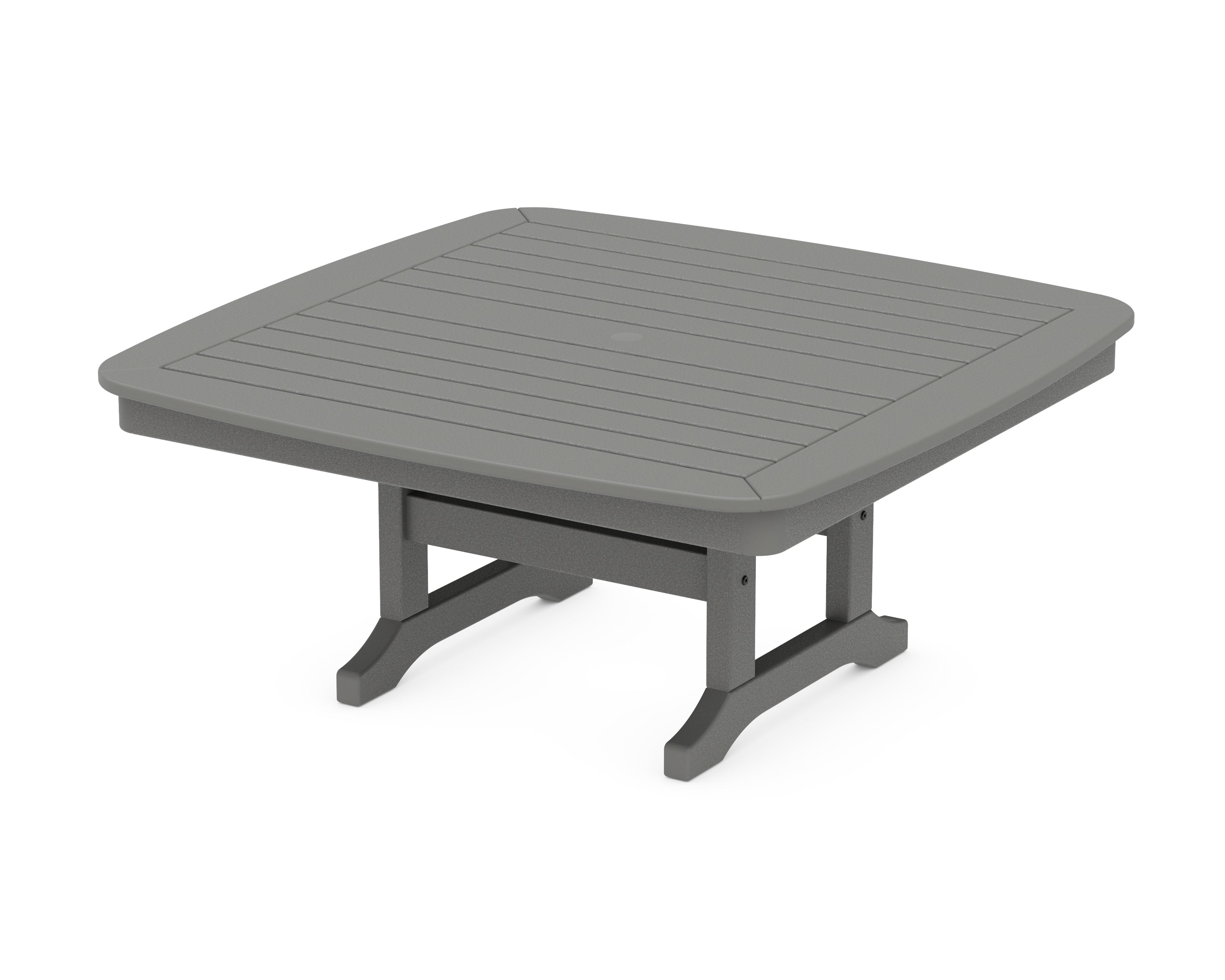 POLYWOOD® Nautical 44" Conversation Table in Slate Grey