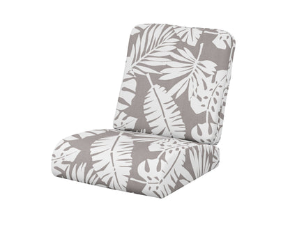 POLYWOOD® Club Seat/Back Cushion in Leaf Grey Mist