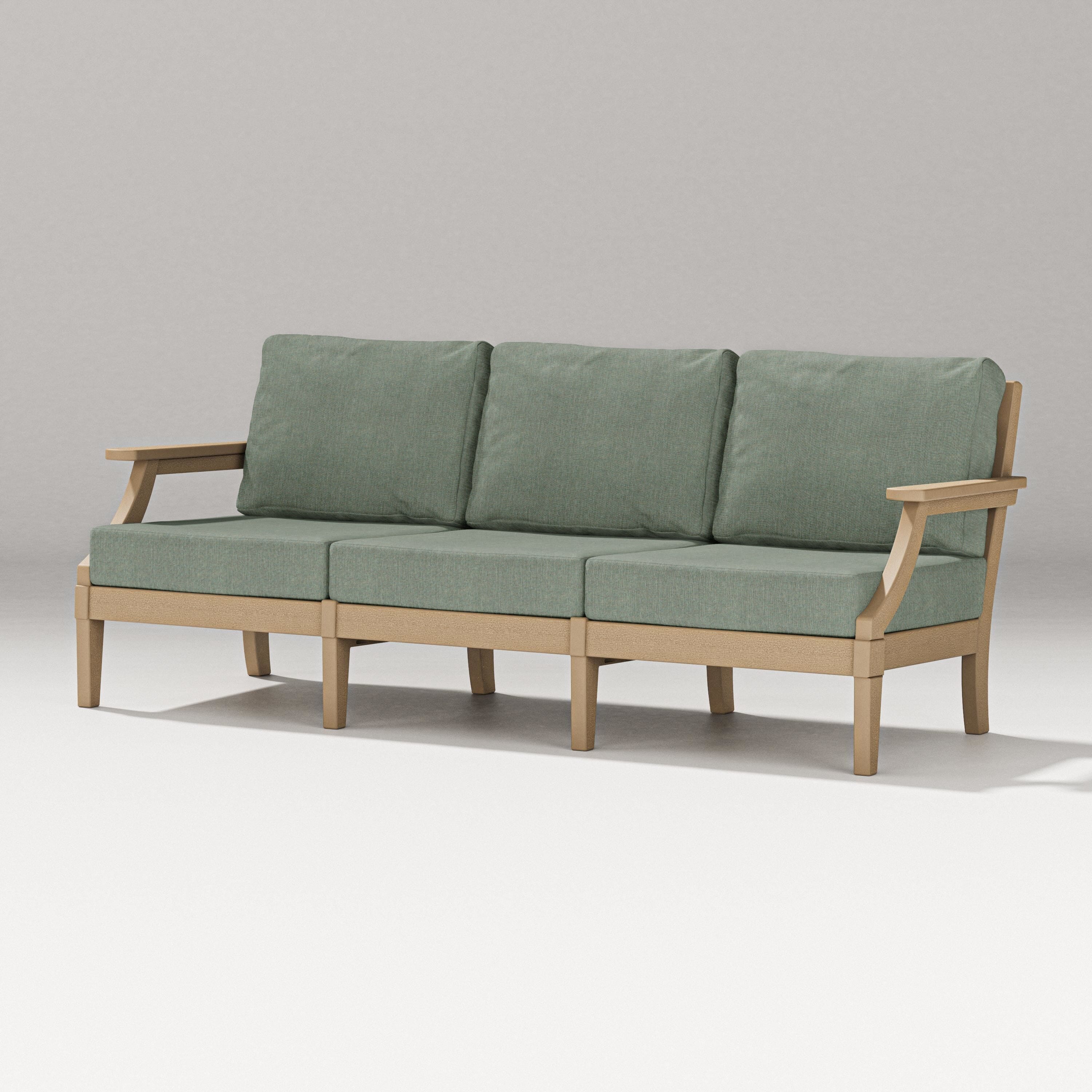 PW Designer Series Estate Sofa in Vintage Sahara / Cast Sage