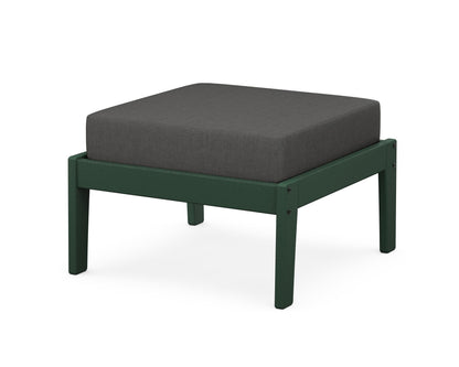 Unbranded Deep Seating Ottoman in Green / Spectrum Carbon
