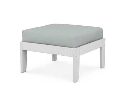 Unbranded Modular Ottoman - Classic in White / Spa