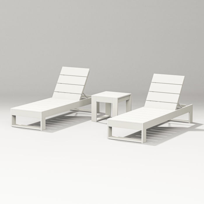 Latitude 3-piece Lounge Chaise Set