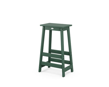 POLYWOOD® Modern Studio Bar Stool in Green