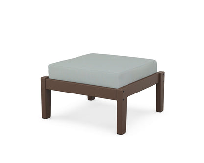 Unbranded Deep Seating Ottoman in Mahogany / Spa