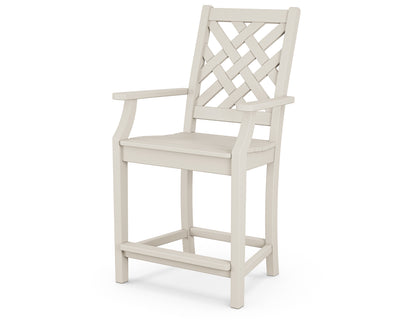 Country Living Wovendale Counter Arm Chair in Sand