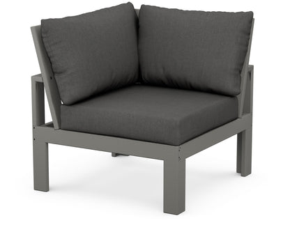 Unbranded Modular Corner Chair in Slate Grey / Spectrum Carbon