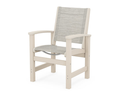 POLYWOOD® Coastal Dining Chair in Sand / Birch Sling