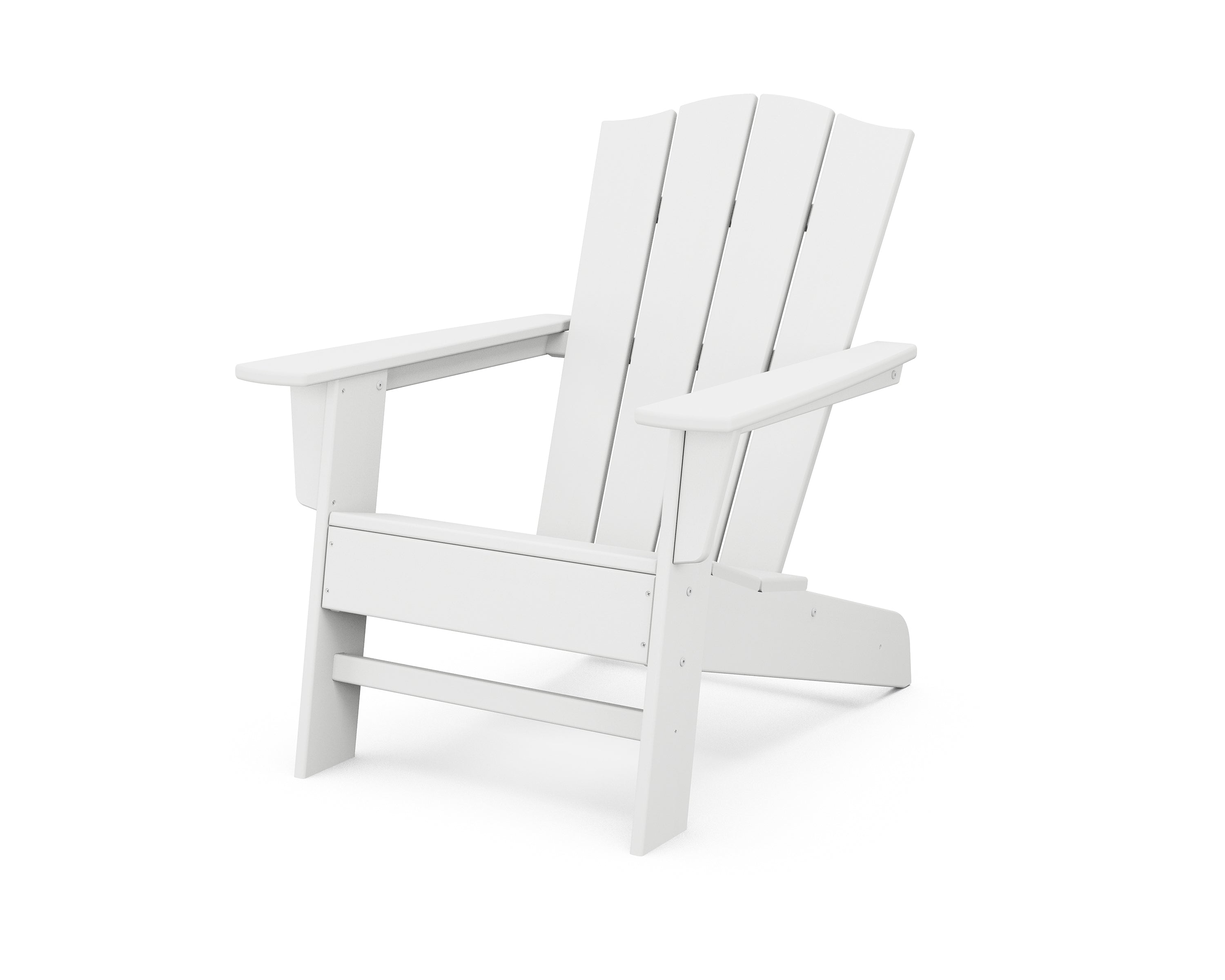 POLYWOOD® The Crest Chair in White