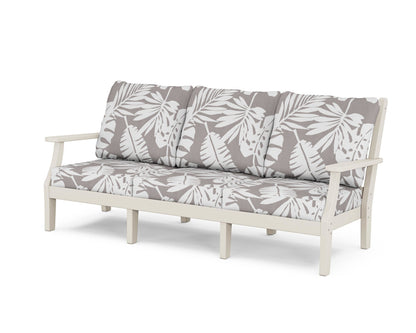 Country Living Wovendale Deep Seating Sofa in Sand / Leaf Grey Mist