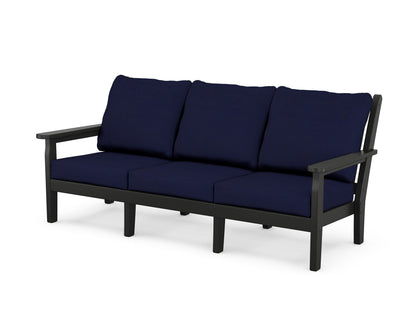 Chippendale Deep Seating Sofa - Black