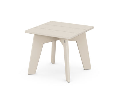 POLYWOOD® Riviera Modern Side Table in Sand