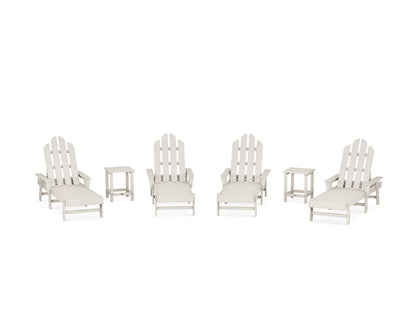 POLYWOOD® Long Island Chaise 6-Piece Set in Sand