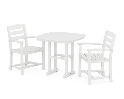 POLYWOOD® La Casa Café 3-Piece Dining Set in White