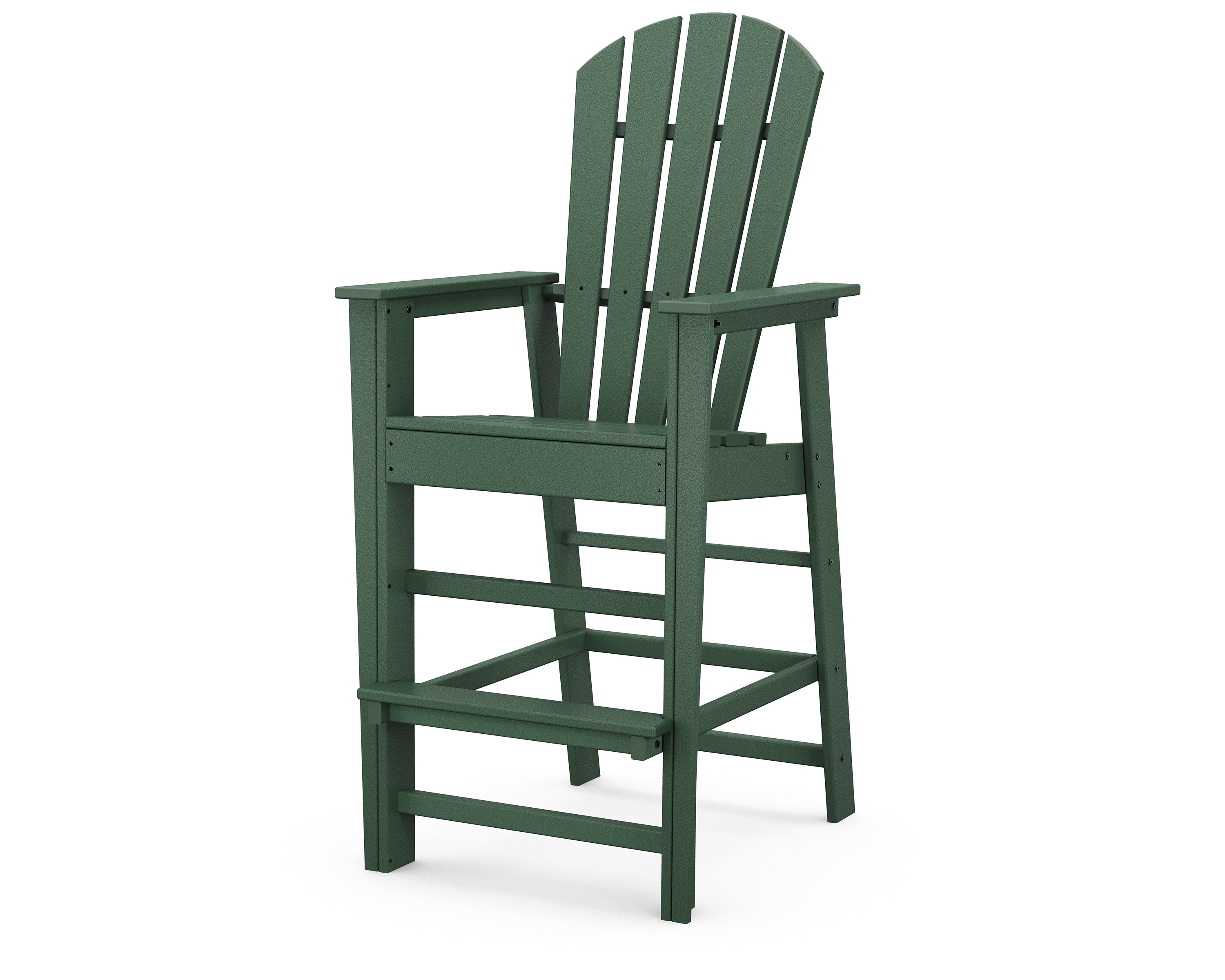 POLYWOOD® South Beach Bar Chair in Green