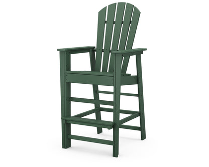 POLYWOOD® South Beach Bar Chair in Green