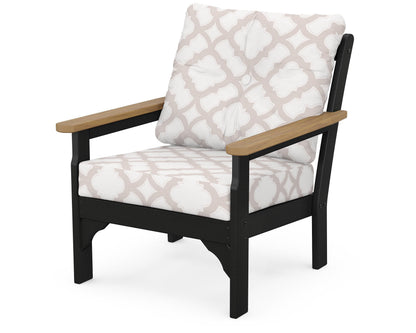 Vineyard Deep Seating Chair - Black