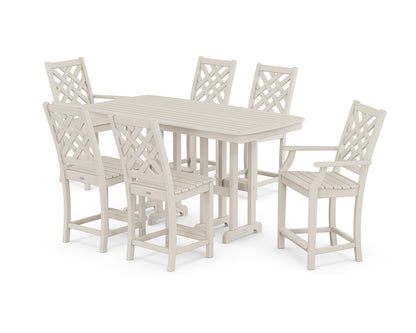 Country Living Wovendale 7-Piece Counter Set in Sand