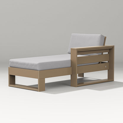 PW Designer Series Latitude Modular Right Arm Chaise in Vintage Sahara / Granite