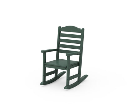 POLYWOOD® Savannah Kids Rocking Chair in Green