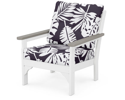 Vineyard Deep Seating Chair - White
